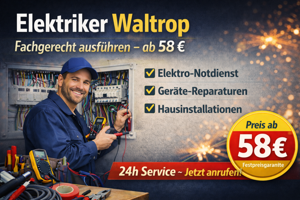 Elektrotechnische Arbeiten greifen direkt in Schutzmaßnahmen, Leitungswege und die sichere Versorgung von Geräten ein. In Wohn- und Gewerbeobjekten entstehen Anforderungen oft durch Alterung, Umbauten oder neue Verbraucher, sodass belastbare Messwerte und normgerechte Ausführung entscheidend sind. Wer Sicherungen, Steckdosen oder feste Anschlüsse ohne Prüfung verändert, riskiert Überlast, Erwärmung und unklare Fehlerbilder, die sich erst später zeigen. Für Einsätze in Waltrop ordnen wir als Elektriker Dortmund die Situation fachlich ein und führen elektriker waltrop nach gültigen Regeln aus. Die technische Klärung lässt sich dafür strukturiert mit Elektriker Dortmund vorbereiten.