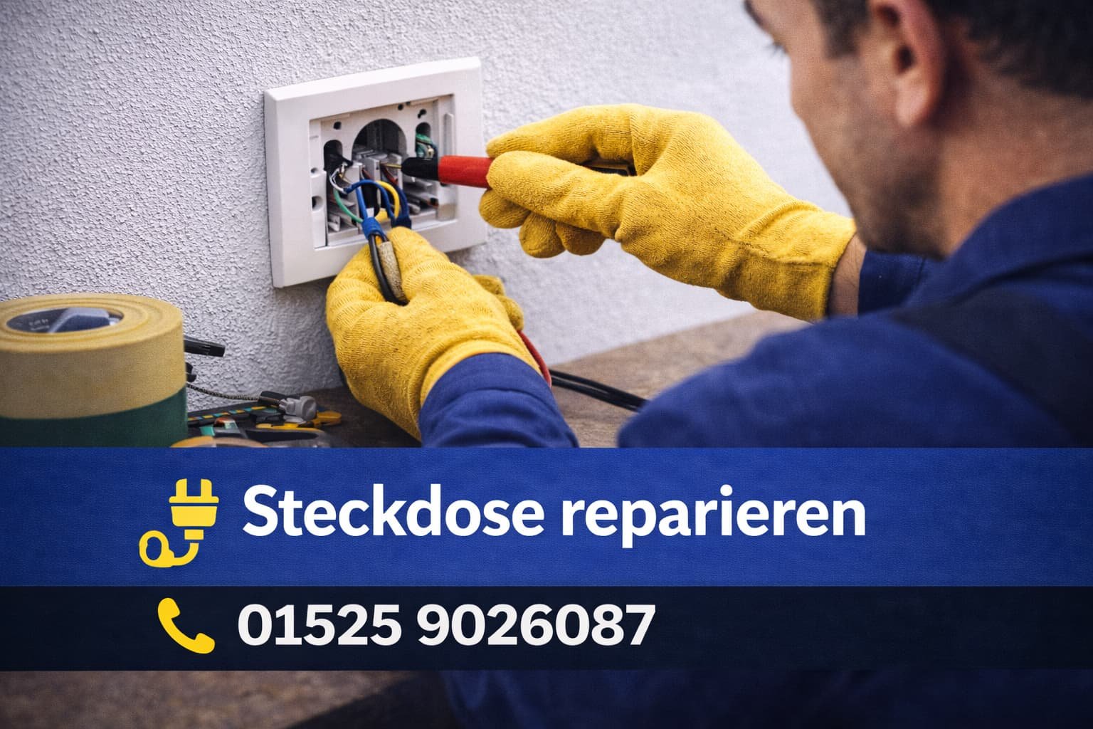 Steckdose reparieren
