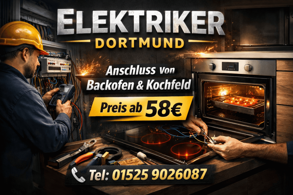 backofen und kochfeld anschließen