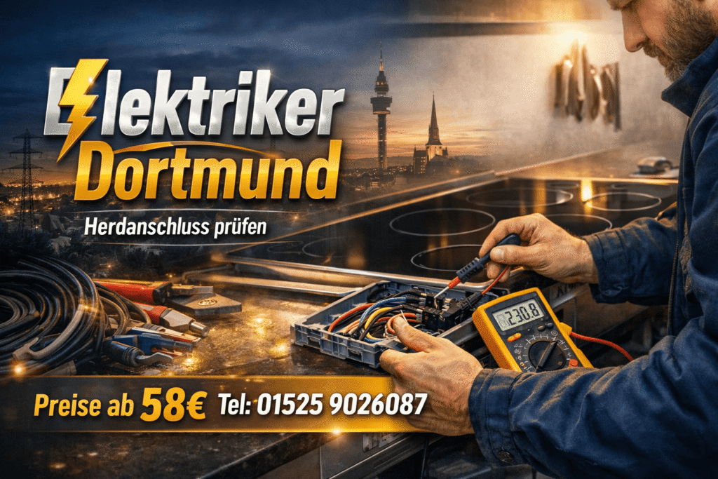 Herdanschluss prüfen