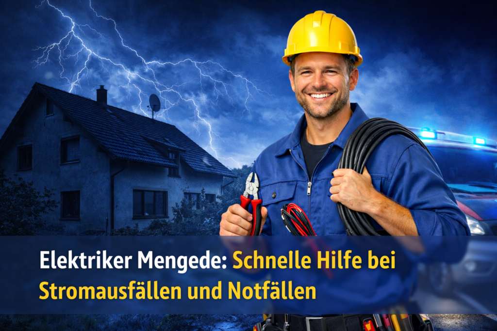 elektriker mengede fachgerecht