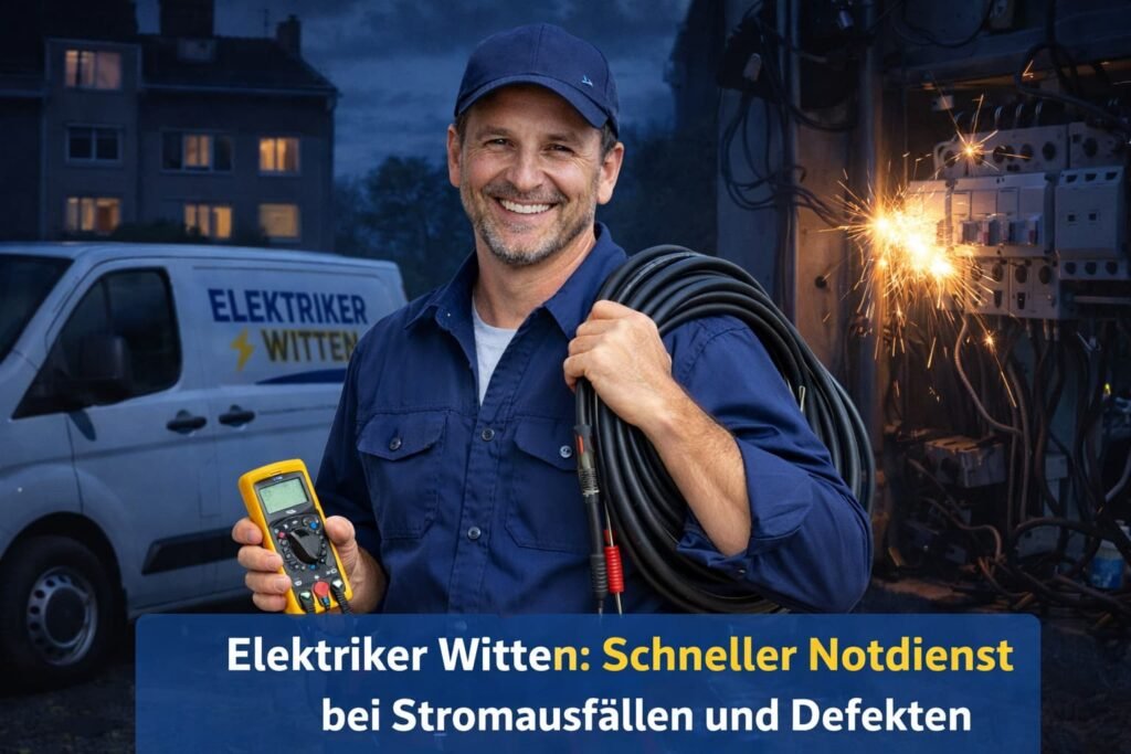 Elektriker Witten: Schneller Notdienst bei Stromausfällen und Defekten