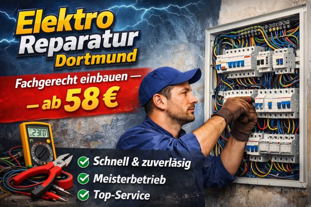 Elektro reparatur dortmund