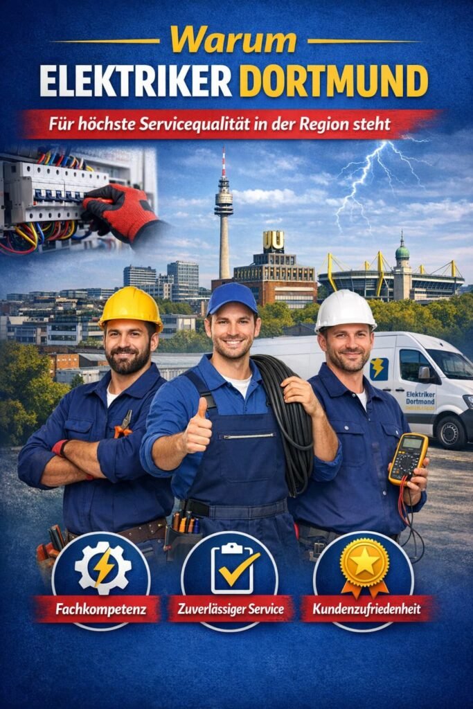 Elektriker Dortmund für höchste Servicequalität