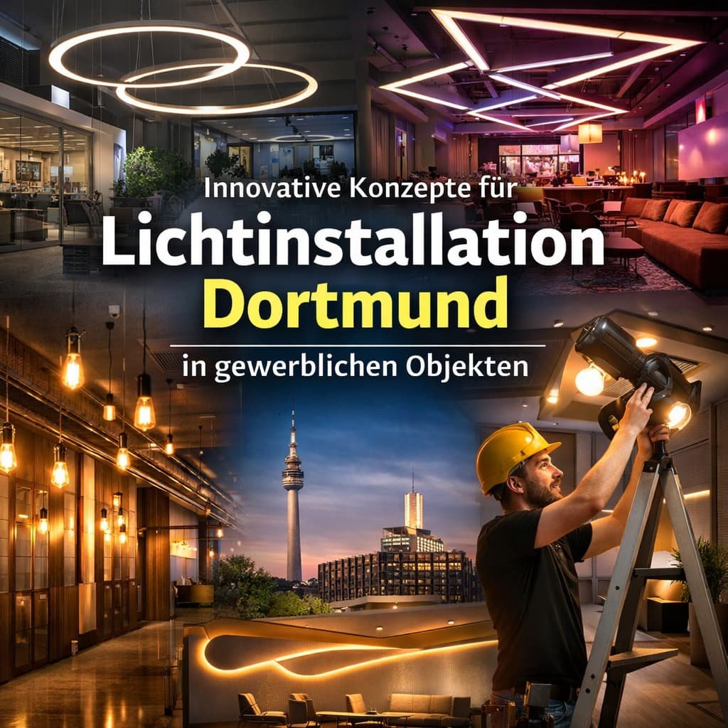 lichtinstallation dortmund fachgerecht einbauen – ab 58 €