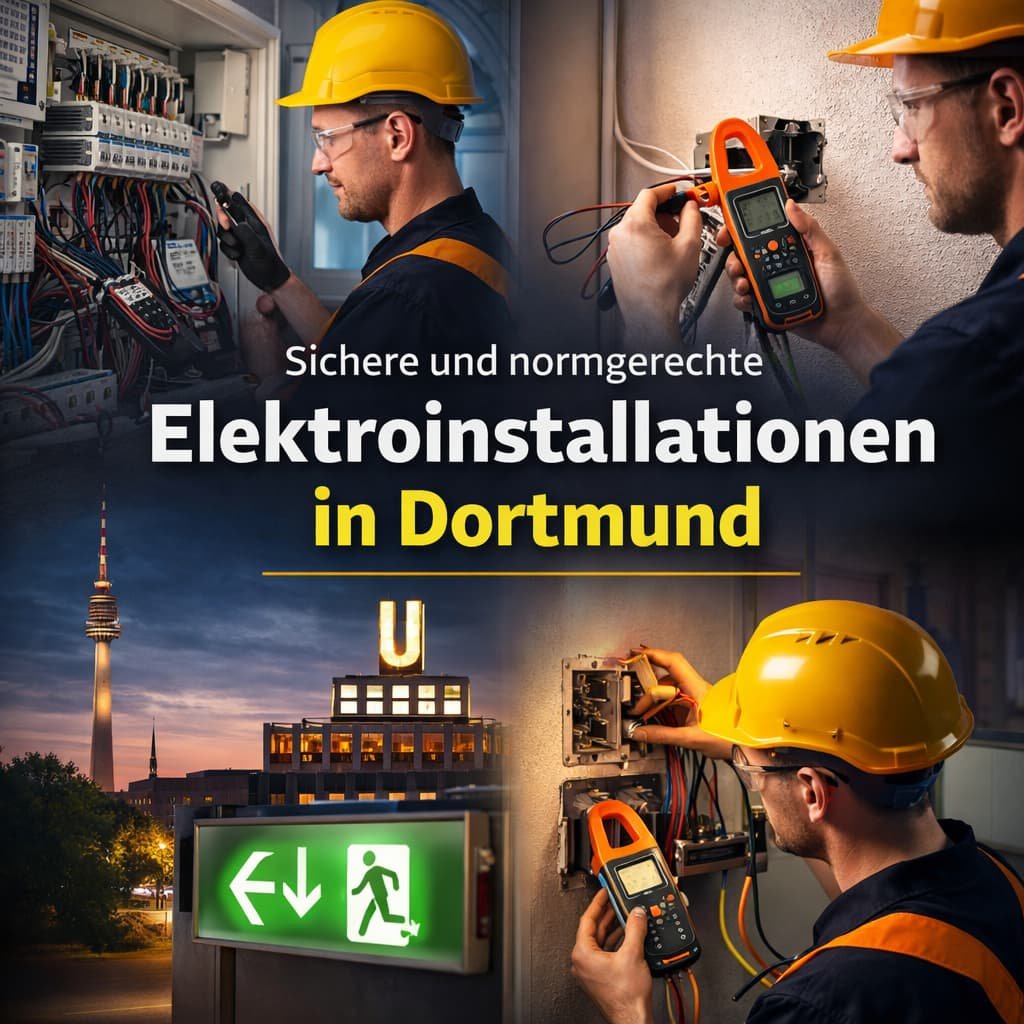 Notdienst elektriker dortmund fachgerecht einbauen – ab 58 €