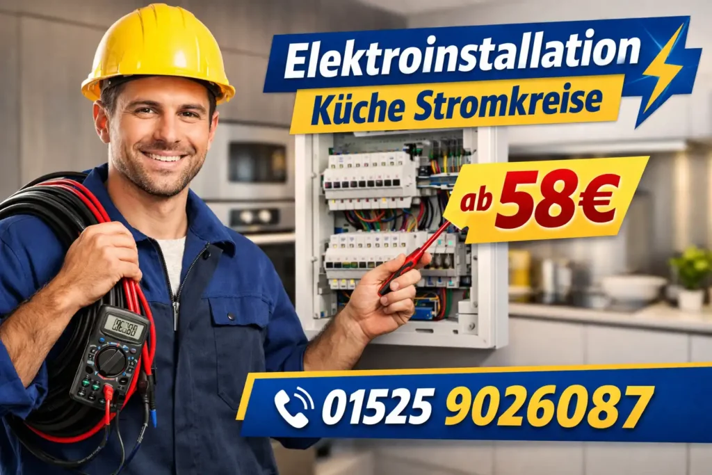 Elektroinstallation Küche Stromkreise
