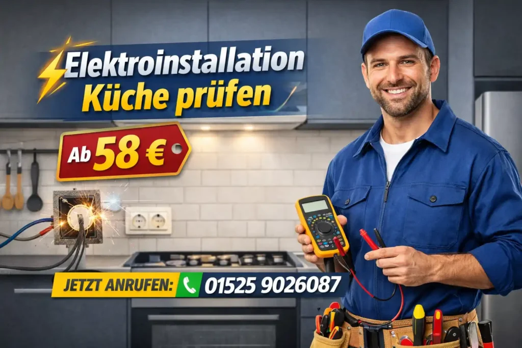 Elektroinstallation Küche prüfen