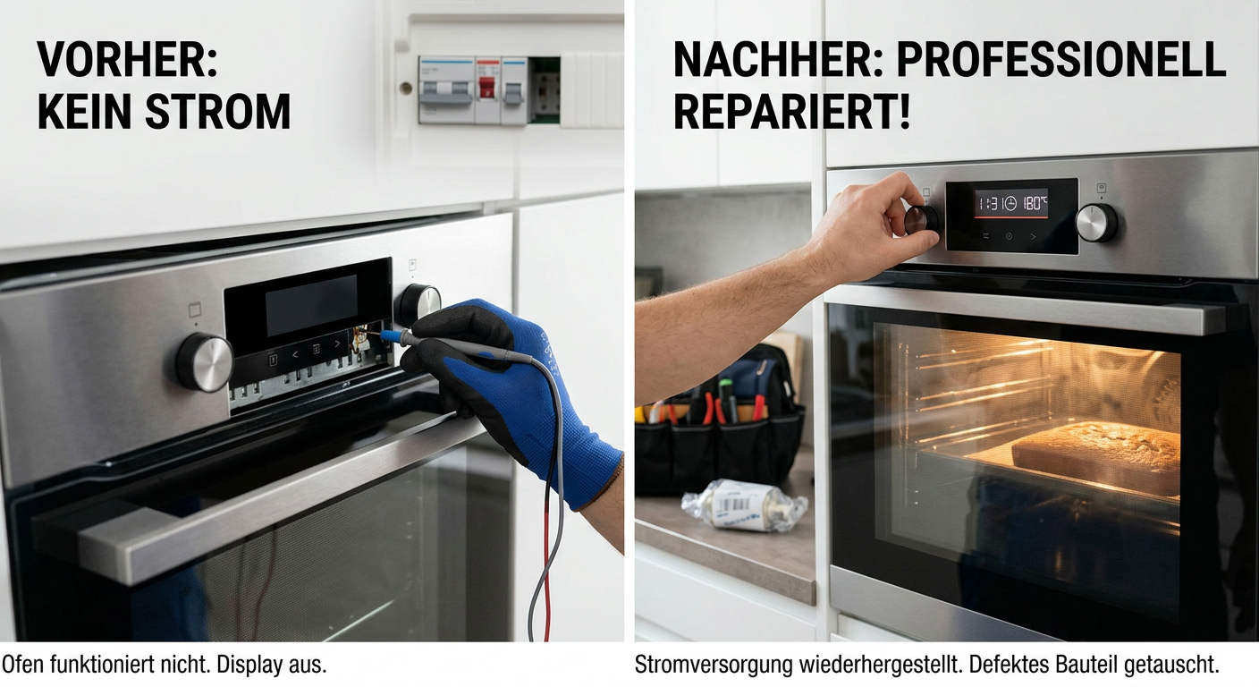 Backofen kein Strom