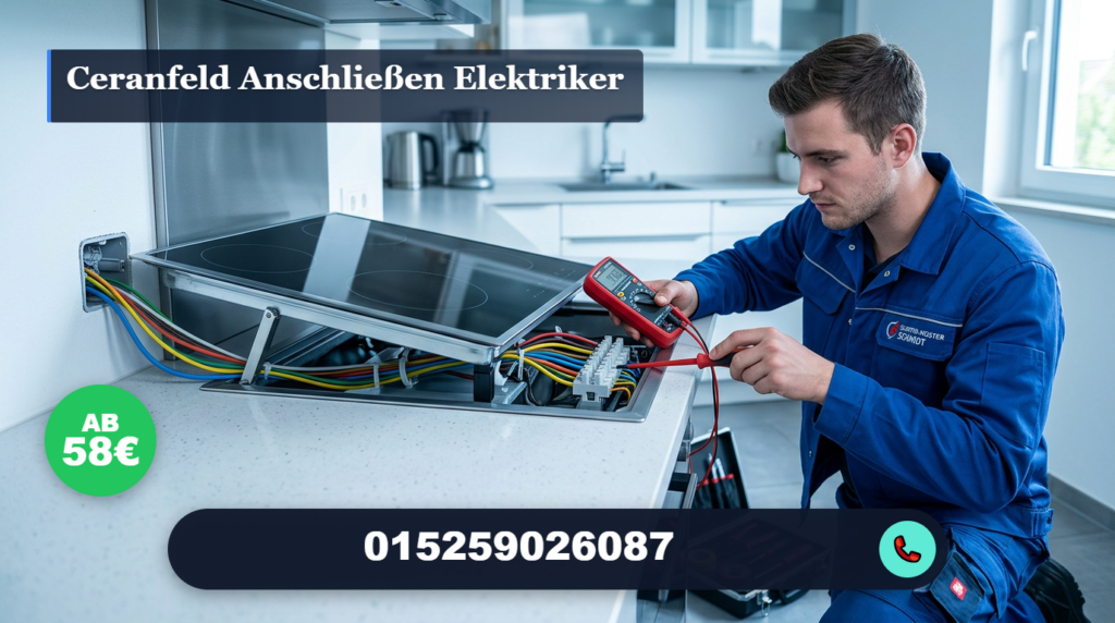 Ceranfeld anschließen Elektriker