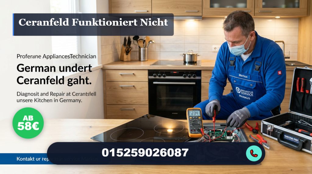 Ceranfeld funktioniert nicht