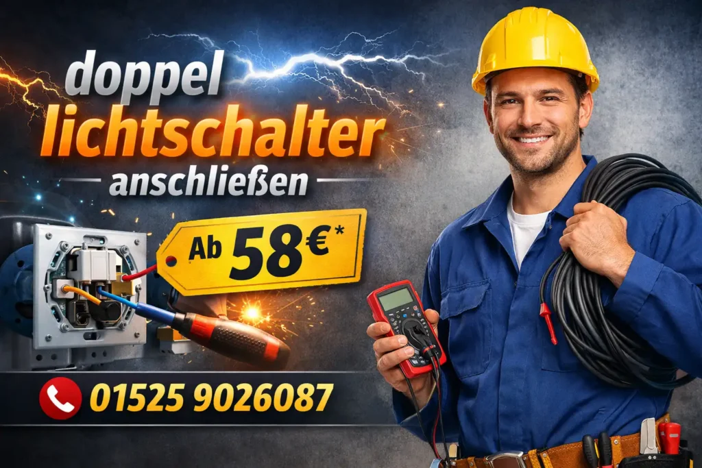 doppel lichtschalter anschließen