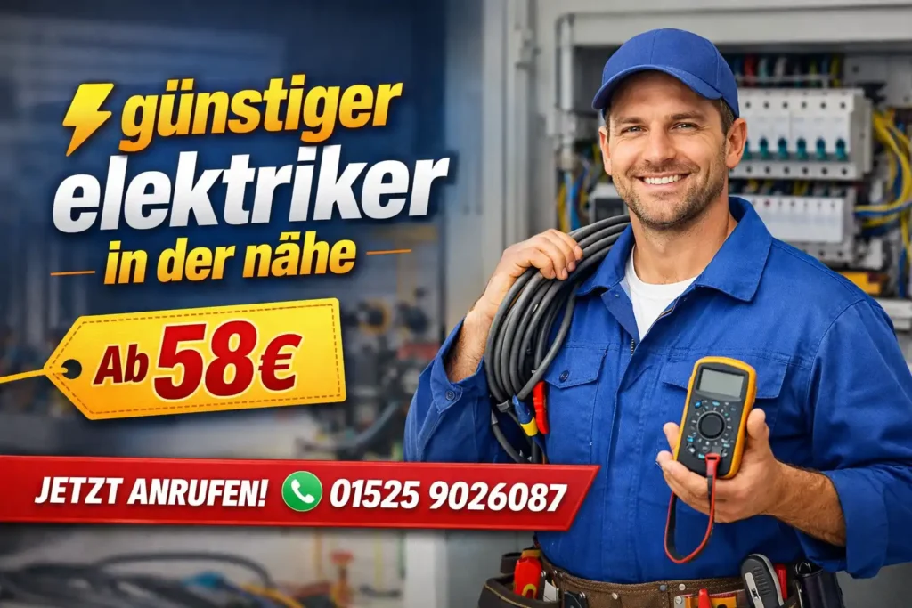 günstiger elektriker in der nähe