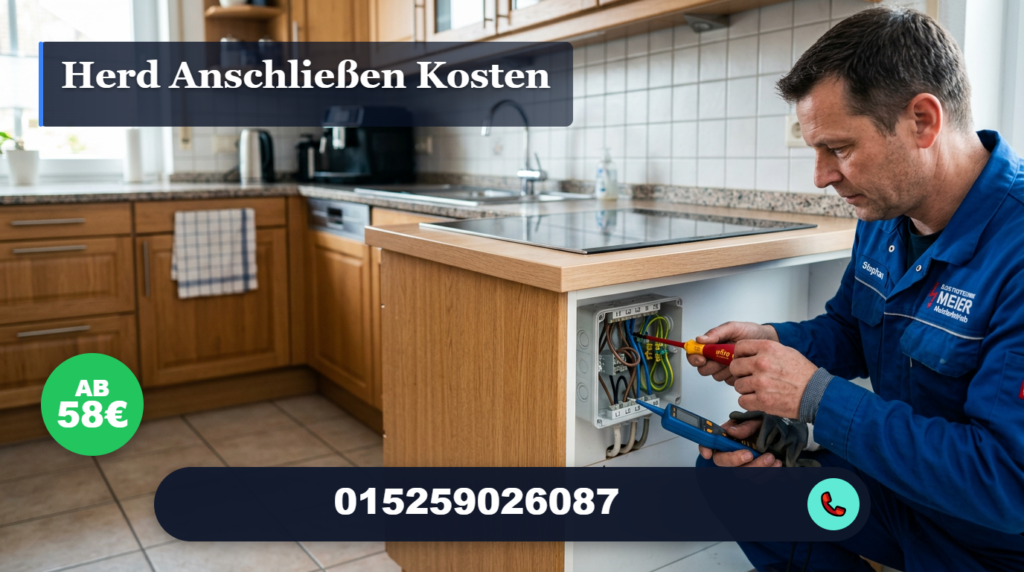 Herd anschließen Kosten
