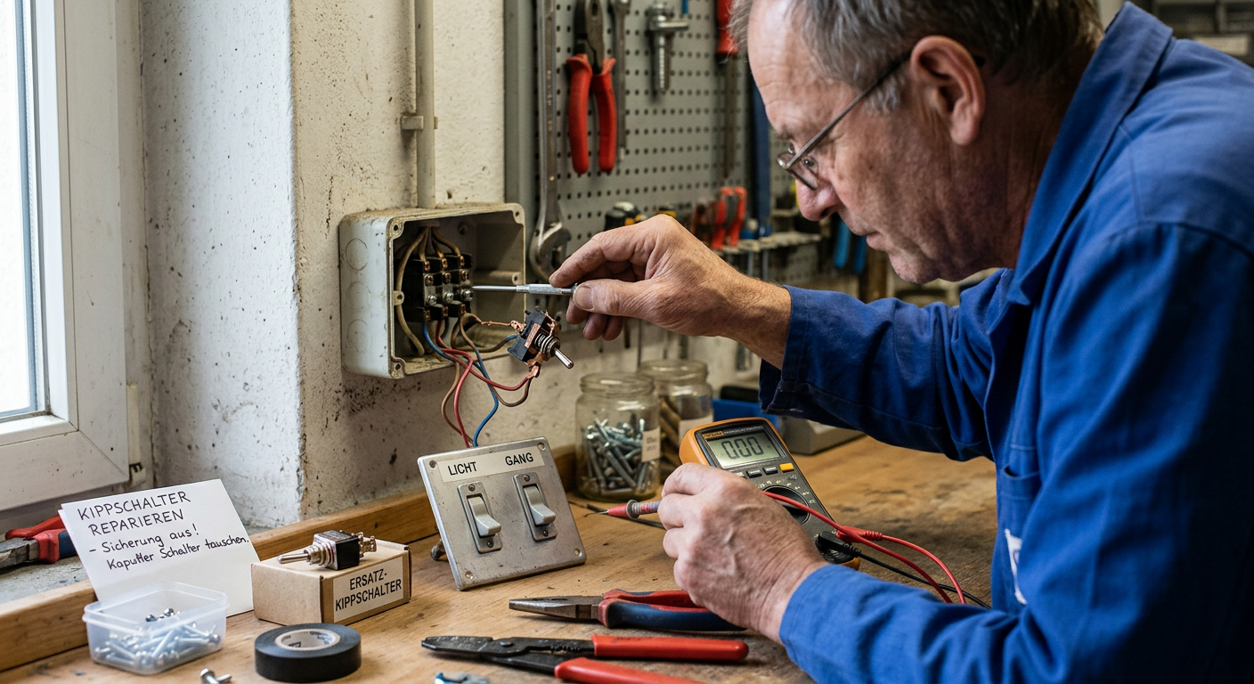 kippschalter reparieren