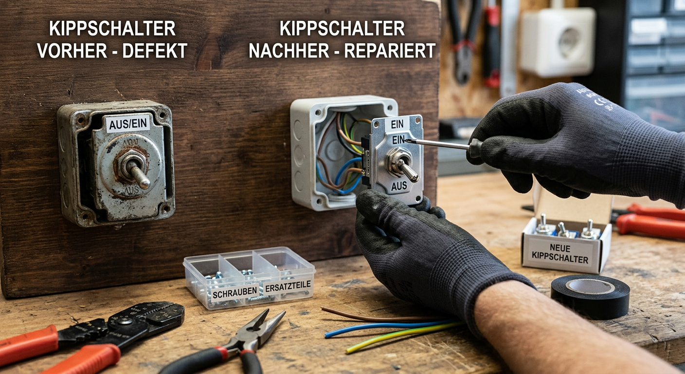 kippschalter reparieren