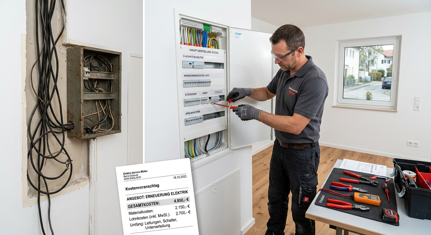 kosten erneuerung elektrik