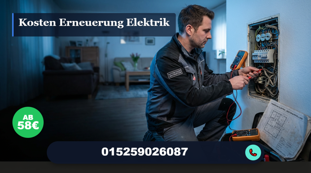 kosten erneuerung elektrik