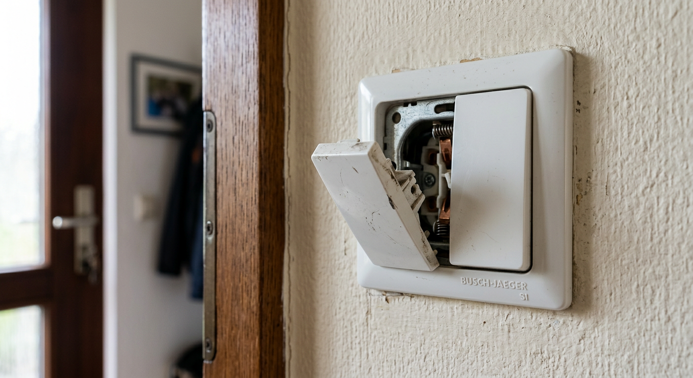 lichtschalter wippe defekt