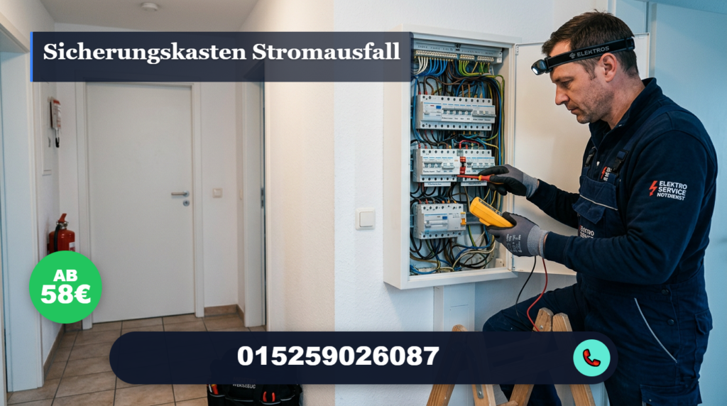 sicherungskasten stromausfall