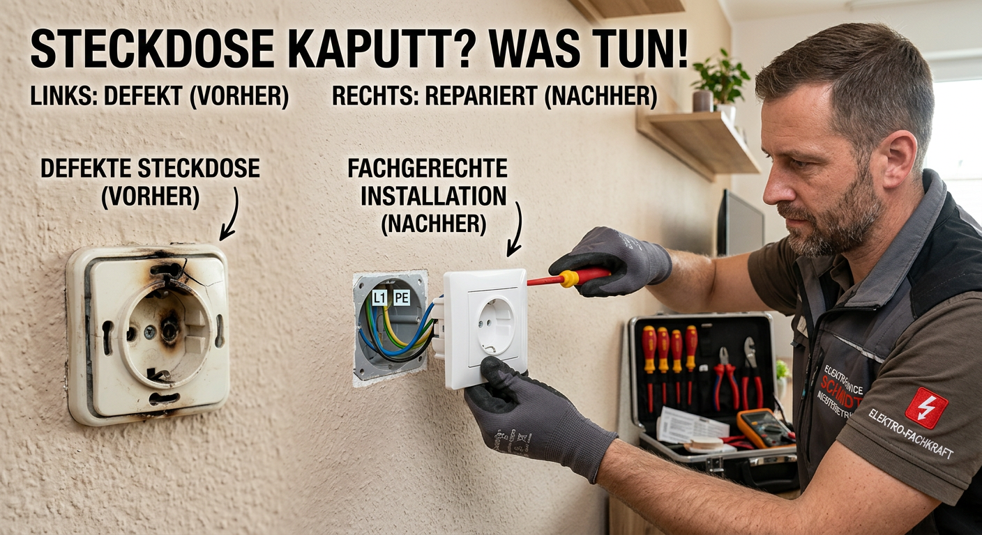 steckdose kaputt was tun