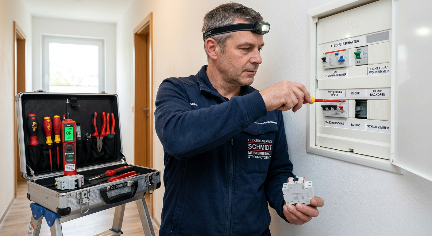 strom in der wohnung ausgefallen