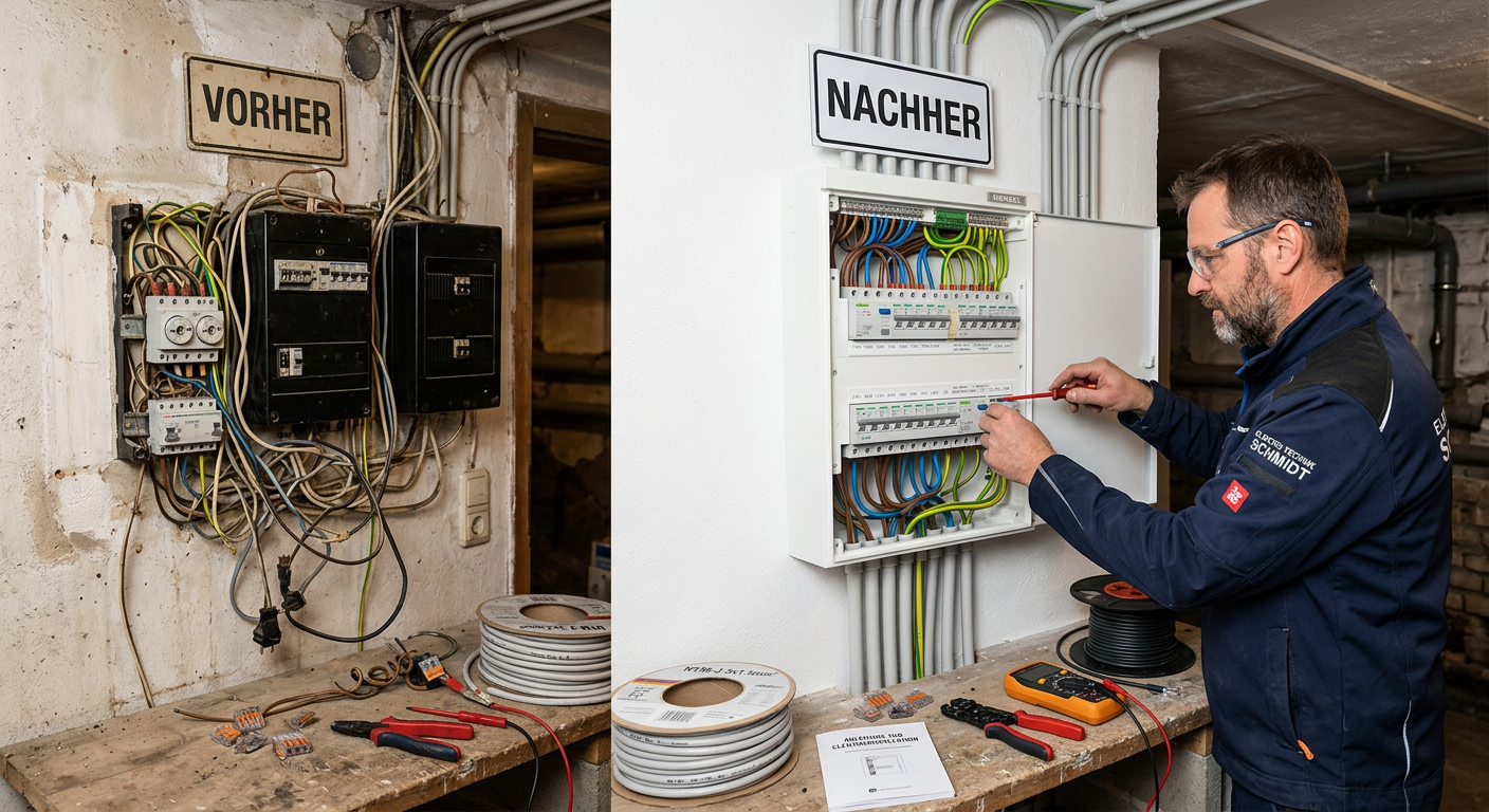elektrik erneuern