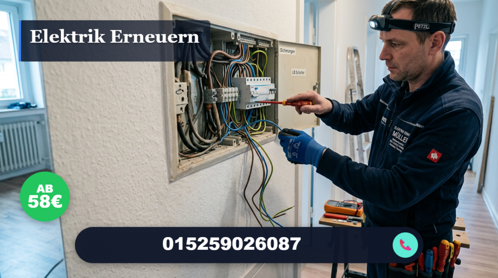 elektrik erneuern
