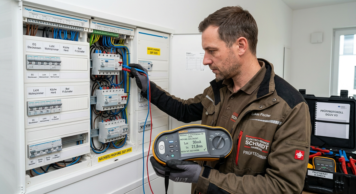 elektroinstallation prüfung