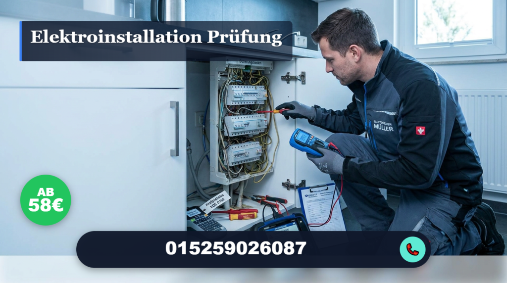 elektroinstallation prüfung