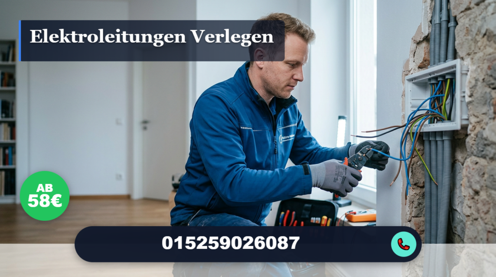 elektroleitungen verlegen