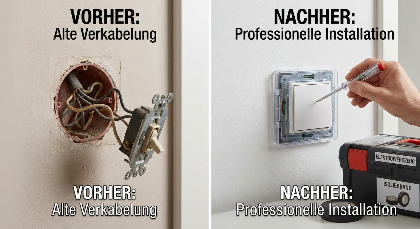 lichtschalter anschließen