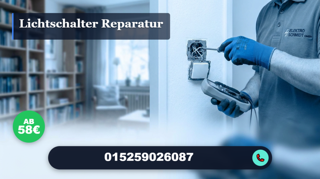 lichtschalter reparatur