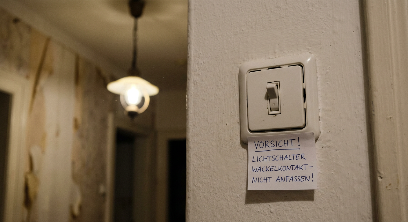lichtschalter wackelkontakt