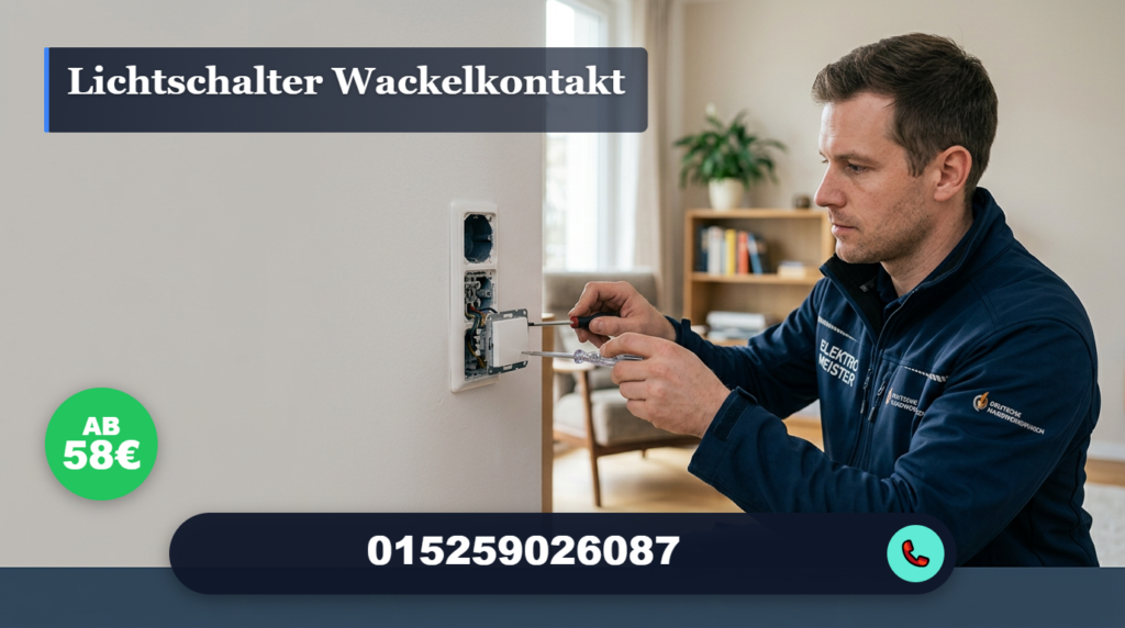 lichtschalter wackelkontakt