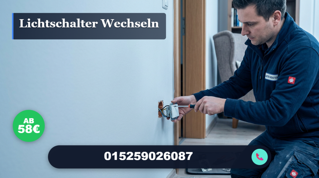 lichtschalter wechseln