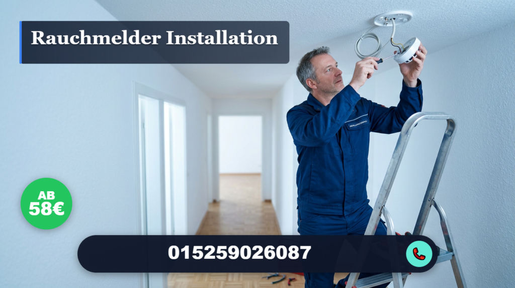 rauchmelder installation