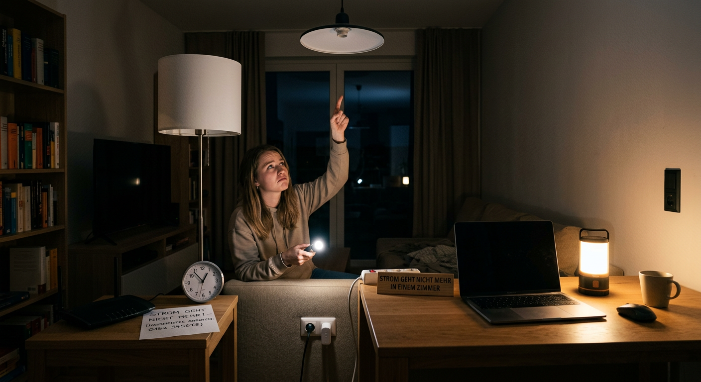 strom geht nicht mehr in einem zimmer