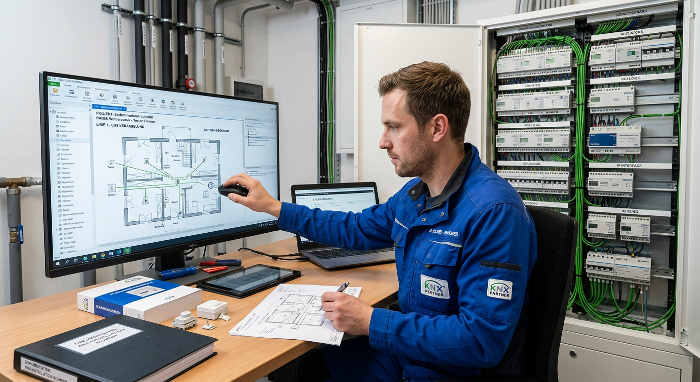 knx installation planen