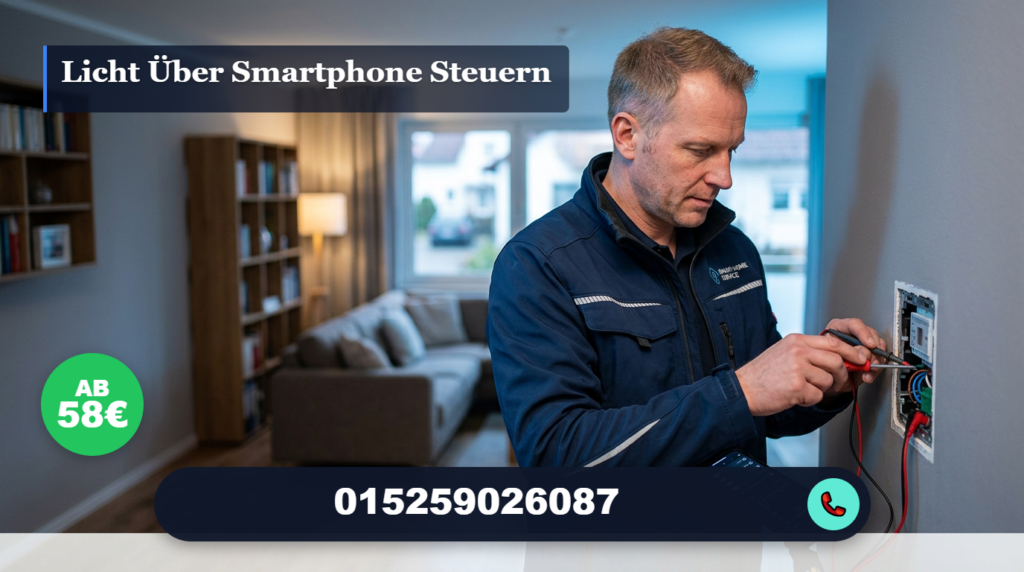 licht über smartphone steuern