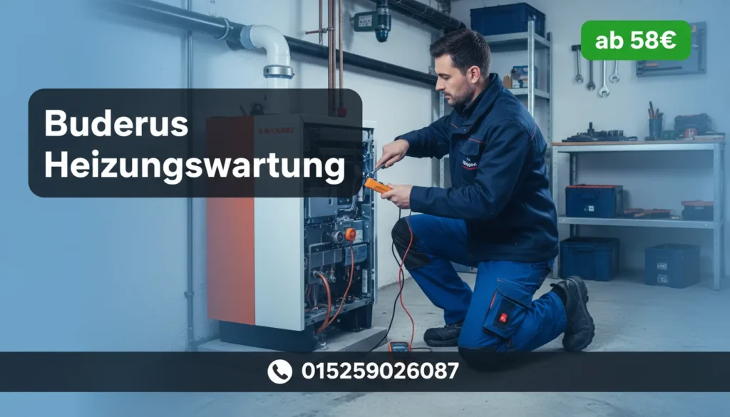 Buderus Heizungswartung