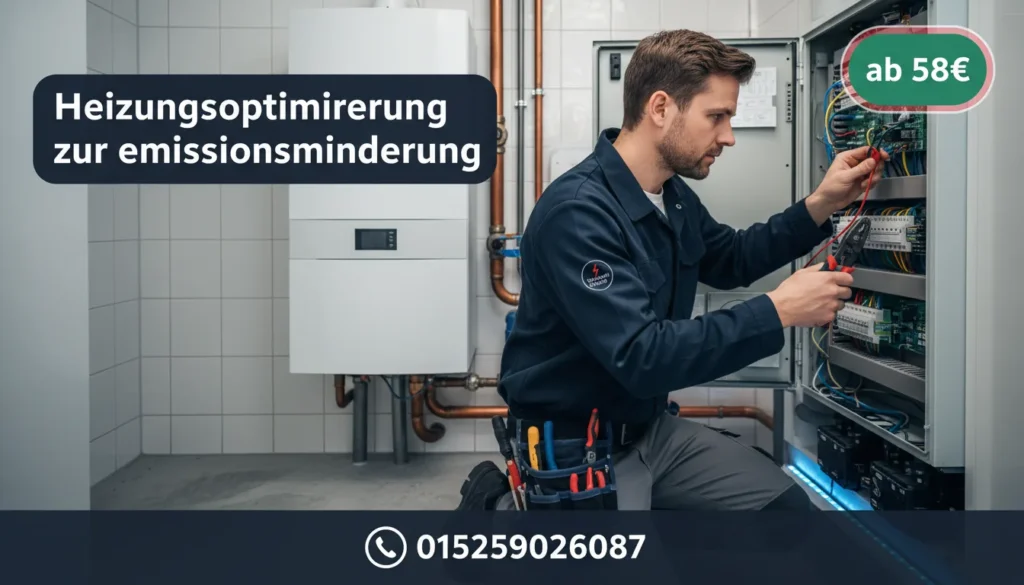 heizungsoptimierung zur emissionsminderung