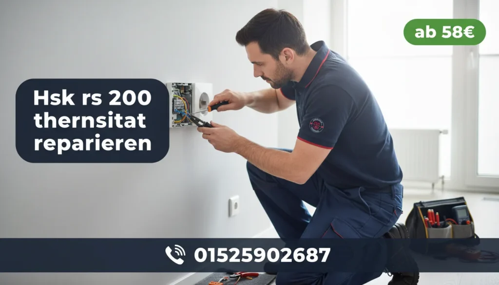 hsk rs 200 thermostat reparieren