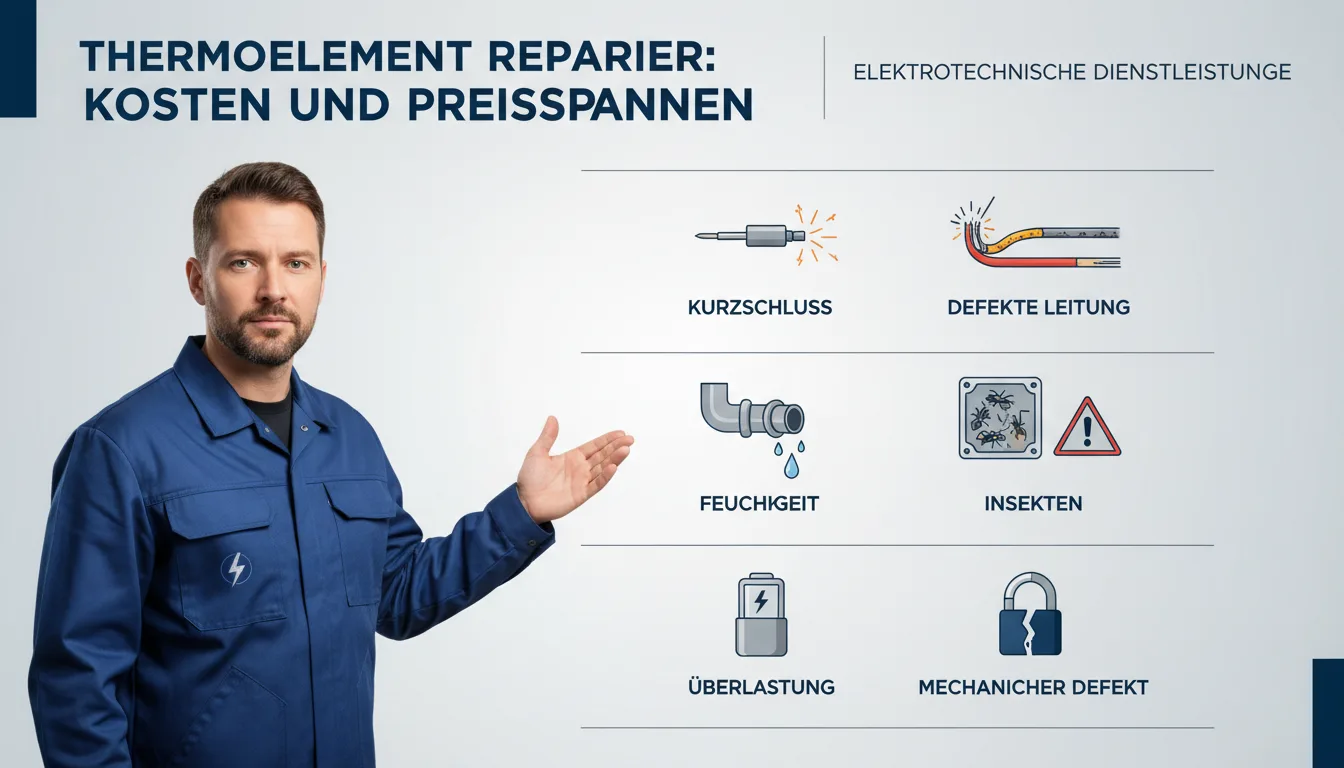 thermoelement reparieren – Problem